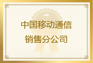 中国移动通信有限公司销售分公司发来表扬信：对中移销项目团队突出的工作给予肯定和表扬